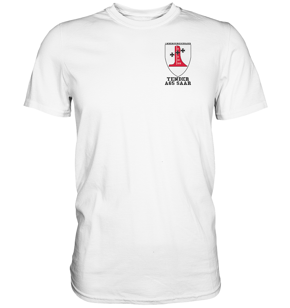 Wappen 1.MSG Tender A65 SAAR - Premium Shirt