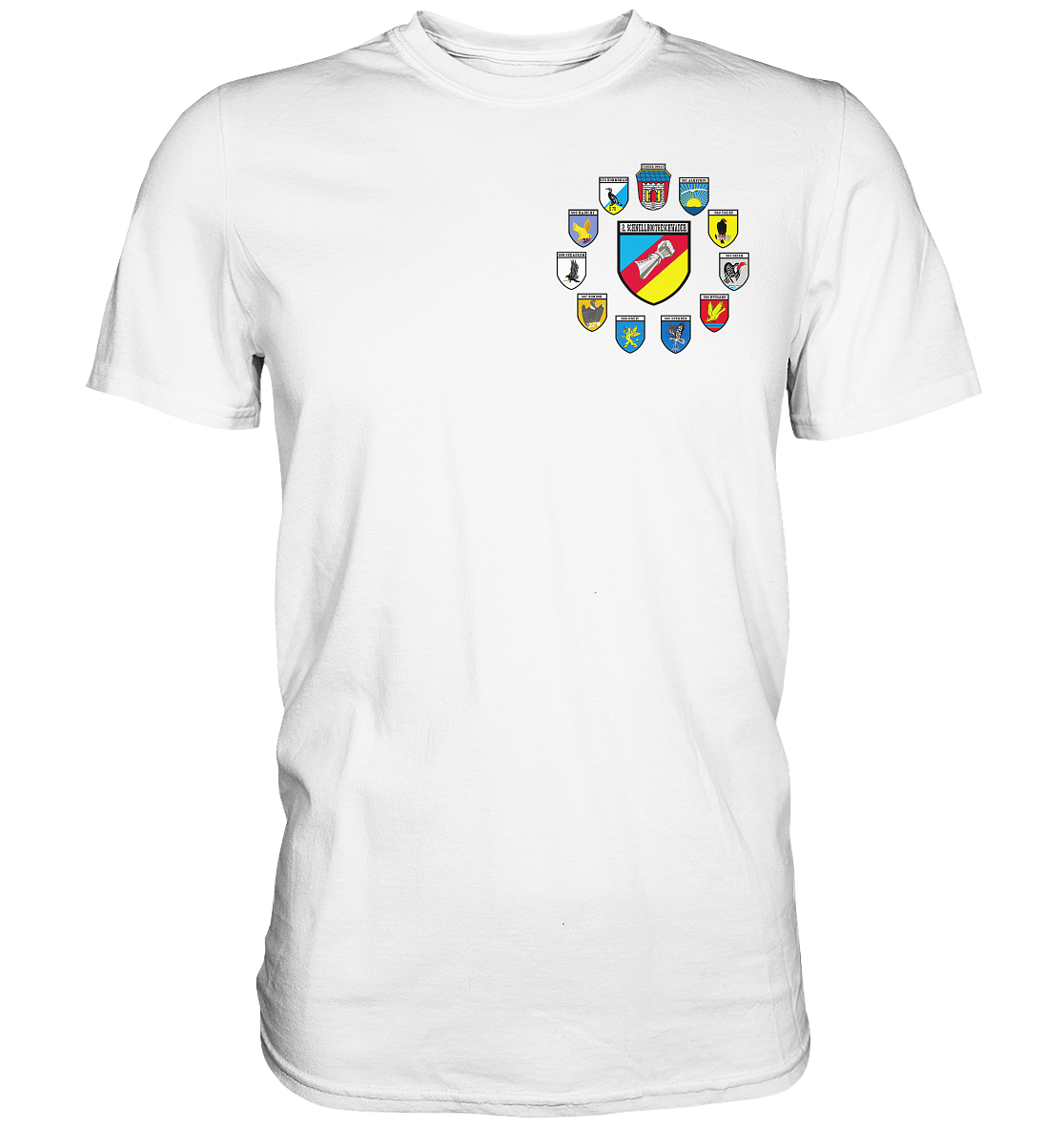 Wappen 2. Schnellbootgeschwader bis Oktober 1999 - Premium Shirt
