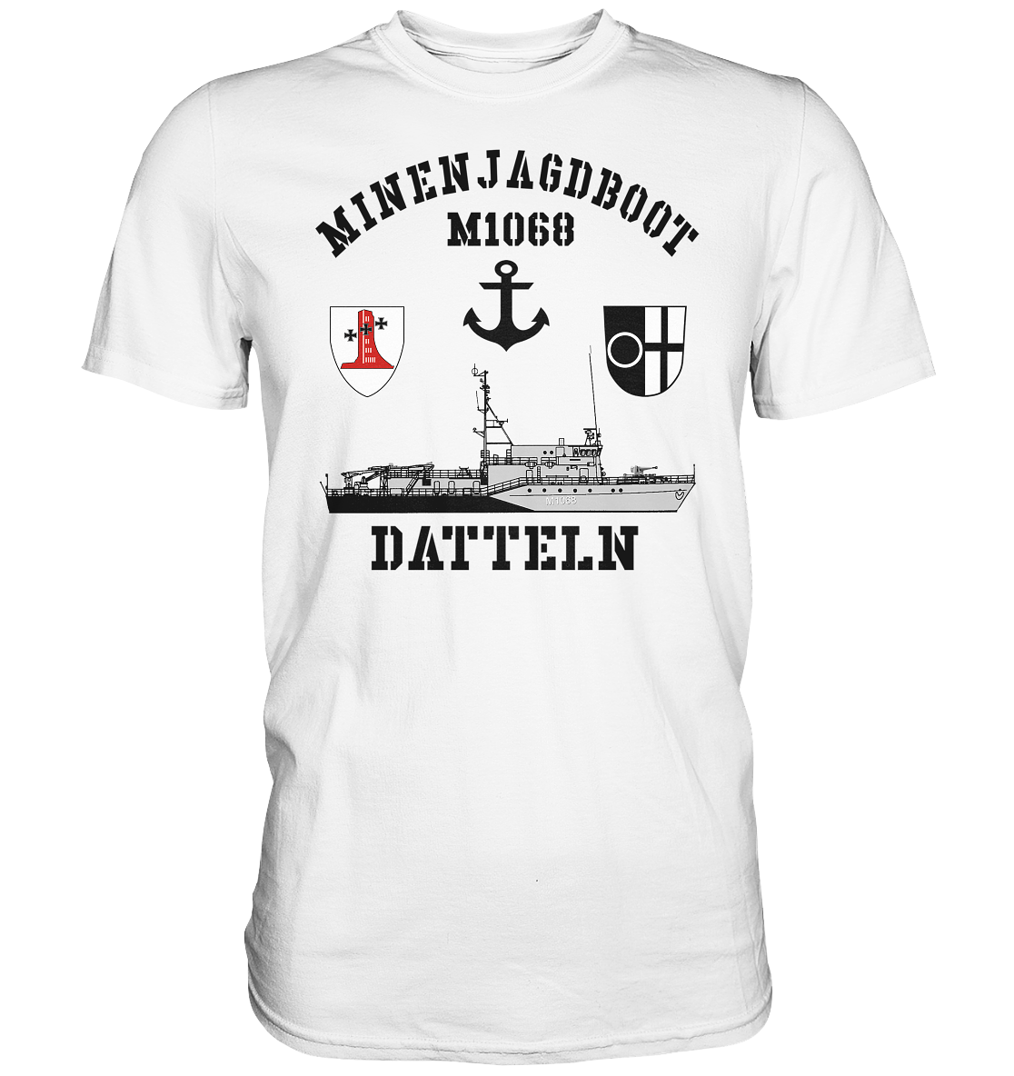 Mij.-Boot M1068 DATTELN Anker 1.MSG - Premium Shirt