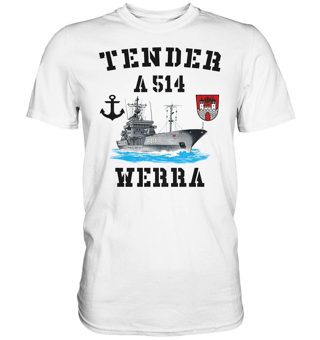 Tender A514 WERRA Anker - Premium Shirt