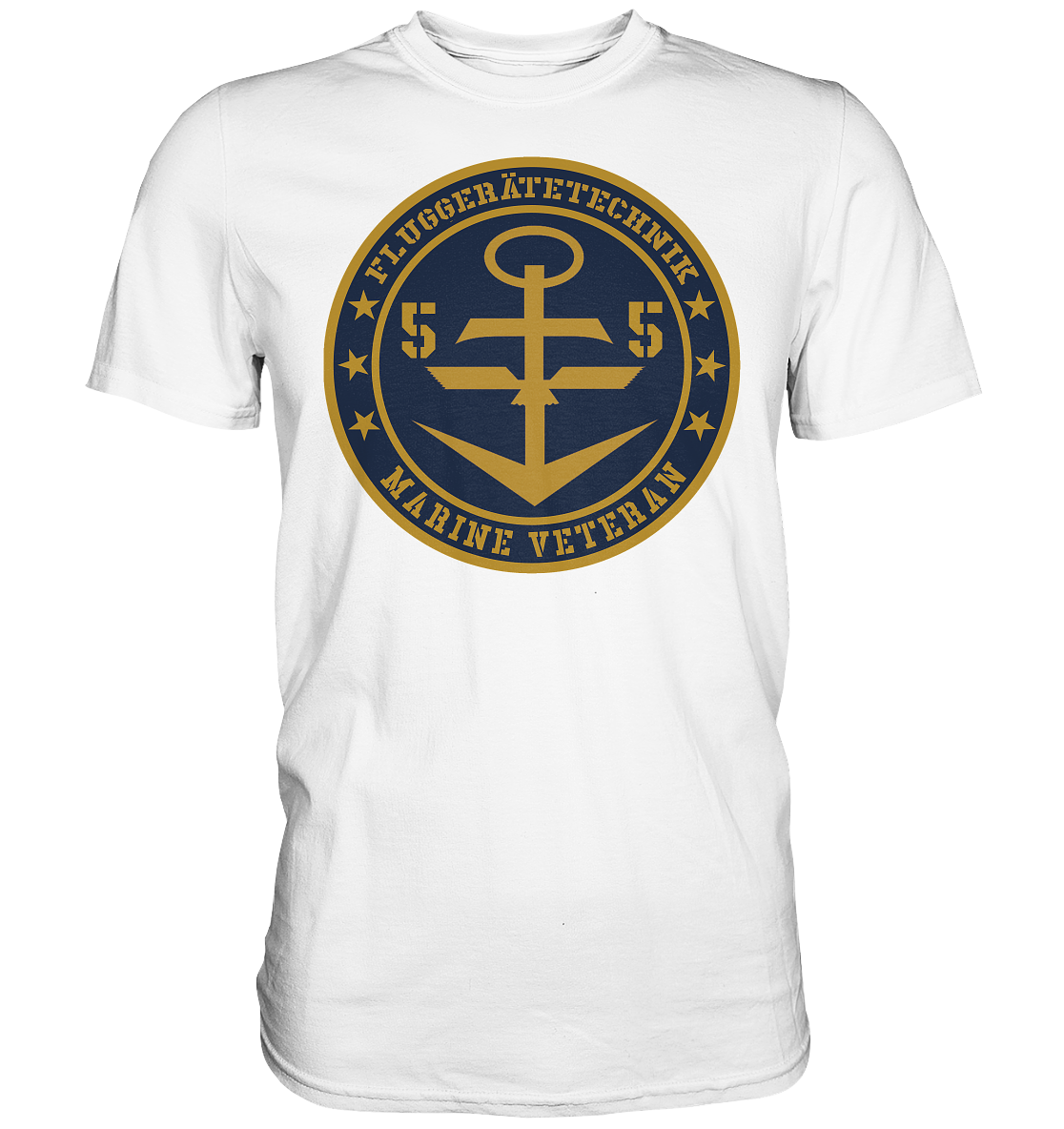 Marine Veteran 55er FLUGGERÄTETECHNIK - Premium Shirt
