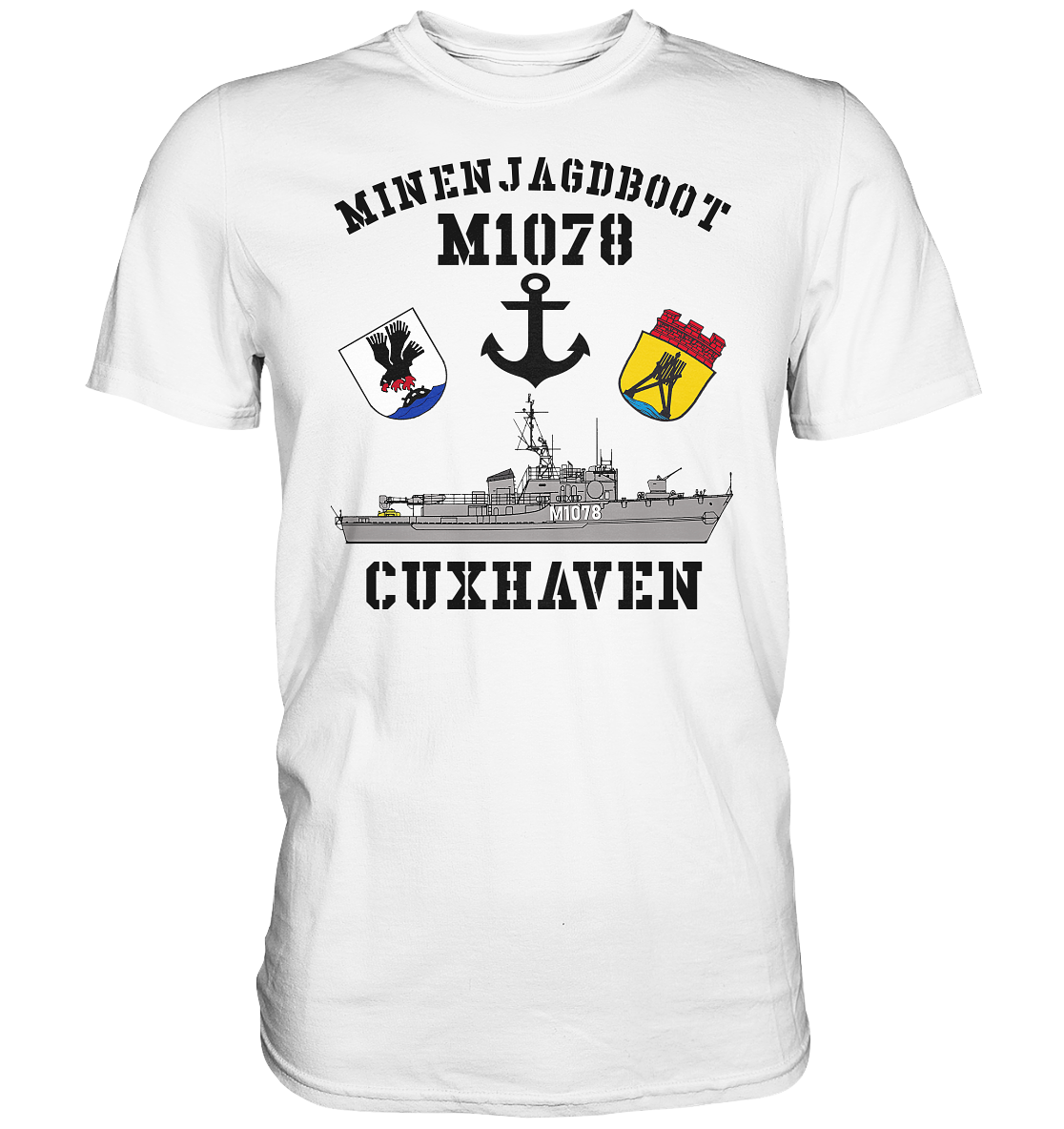 Mij.-Boot M1078 CUXHAVEN - Premium Shirt