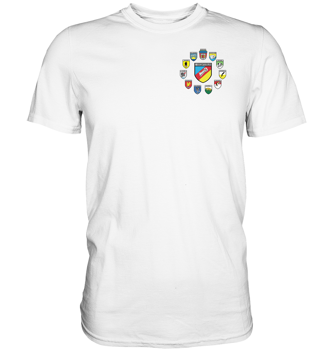 Alle Wappen 2. Schnellbootgeschwader nach Oktober 1999 - Premium Shirt