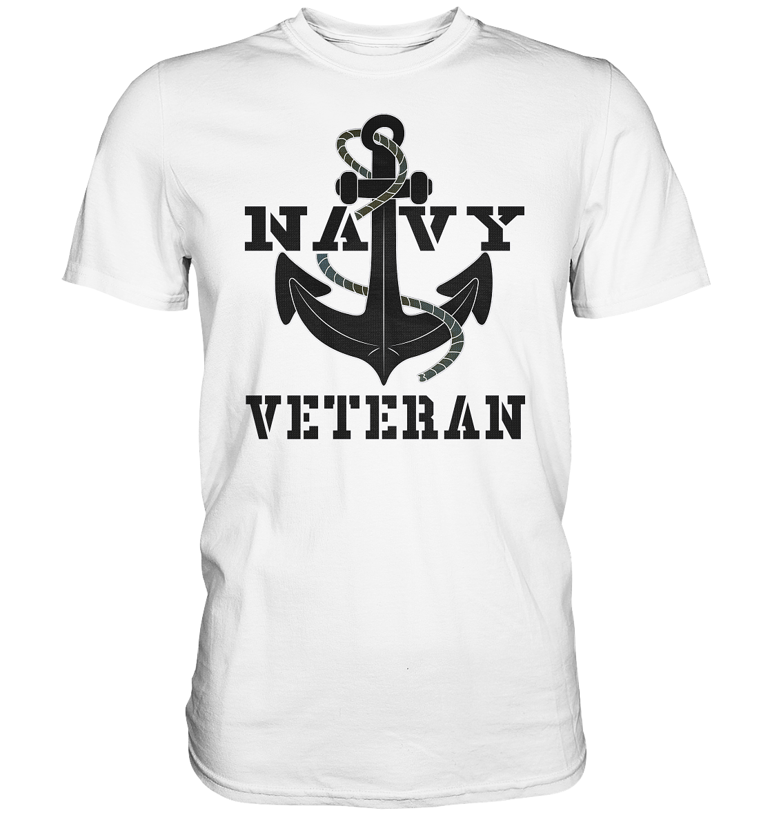 Navy Veteran Anker - Premium Shirt