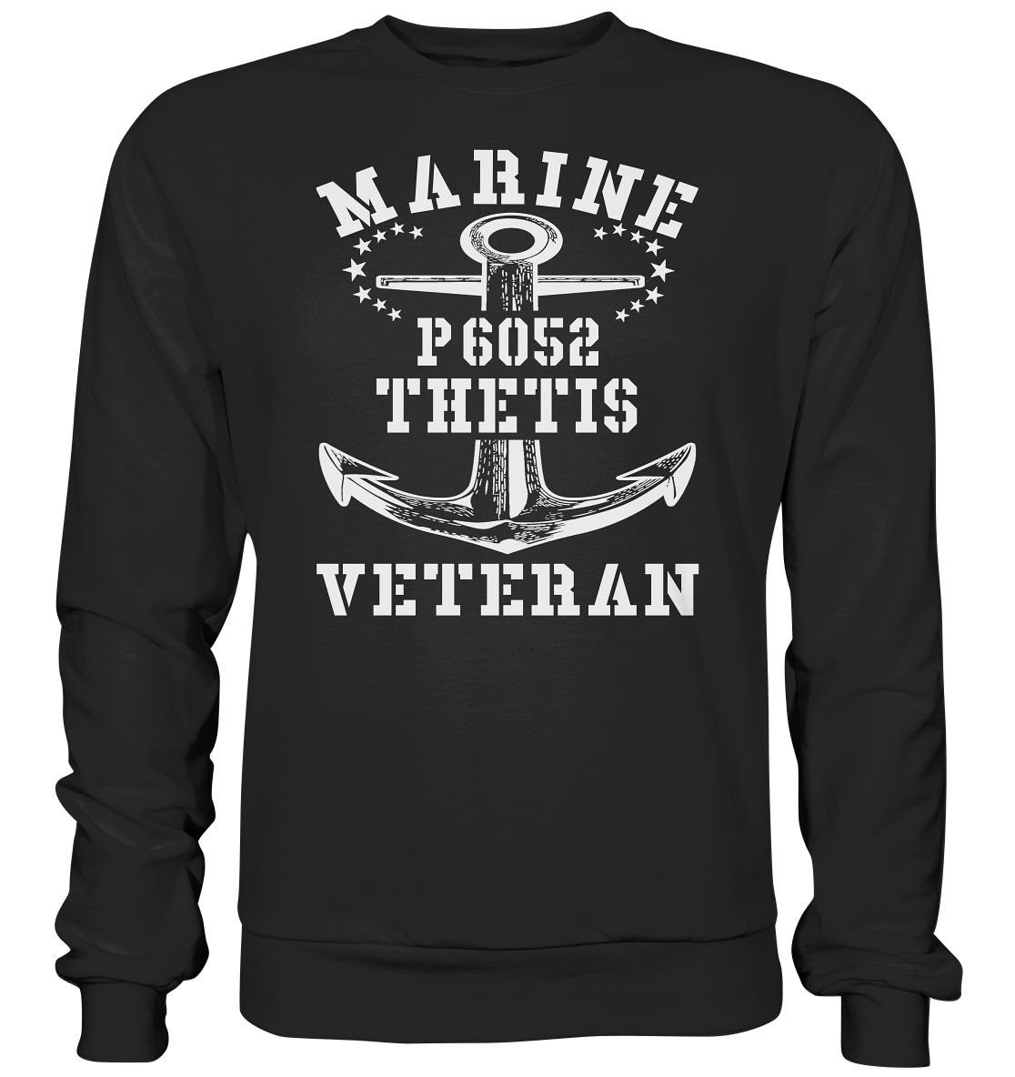 U-Jagdboot P6052 THETIS Marine Veteran - Premium Sweatshirt