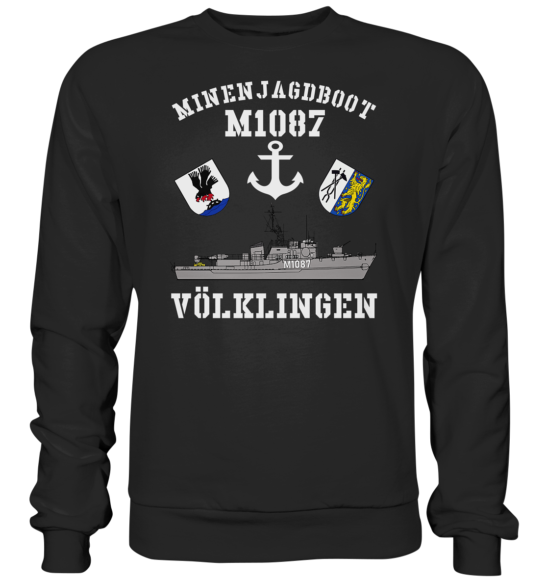 Mij.-Boot M1087 VÖLKLINGEN - Premium Sweatshirt