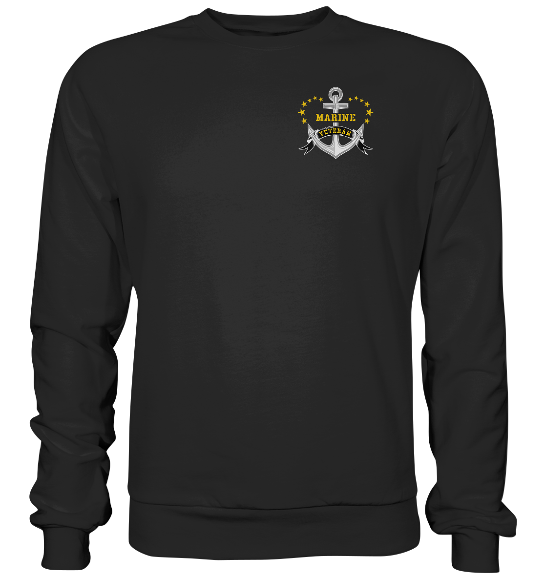 ANKER MARINE VETERAN Brustlogo - Premium Sweatshirt