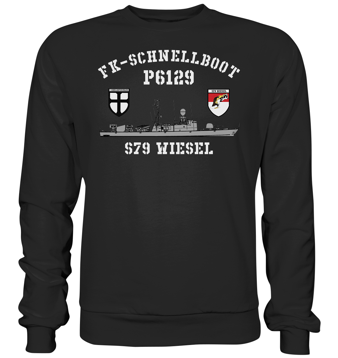P6129 S79 WIESEL 7.SG - Premium Sweatshirt