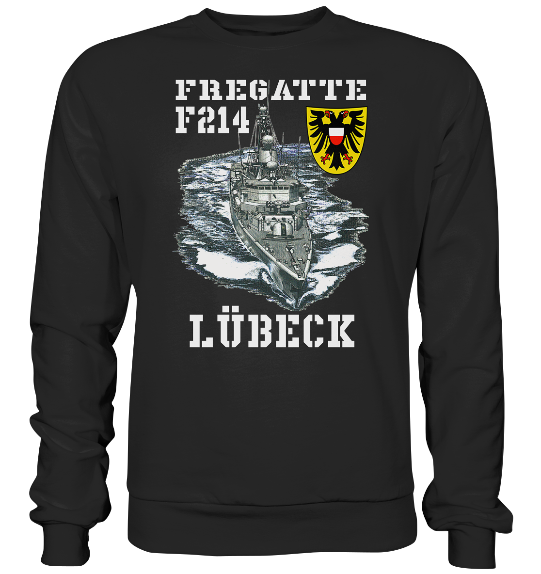 Fregatte F214 LÜBECK - Premium Sweatshirt