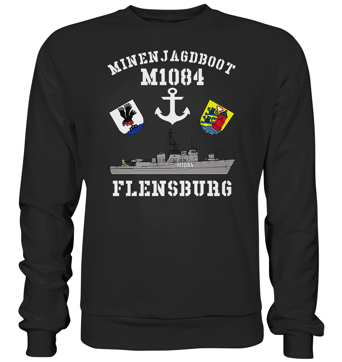 Mij.-Boot M1084 FLENSBURG - Premium Sweatshirt