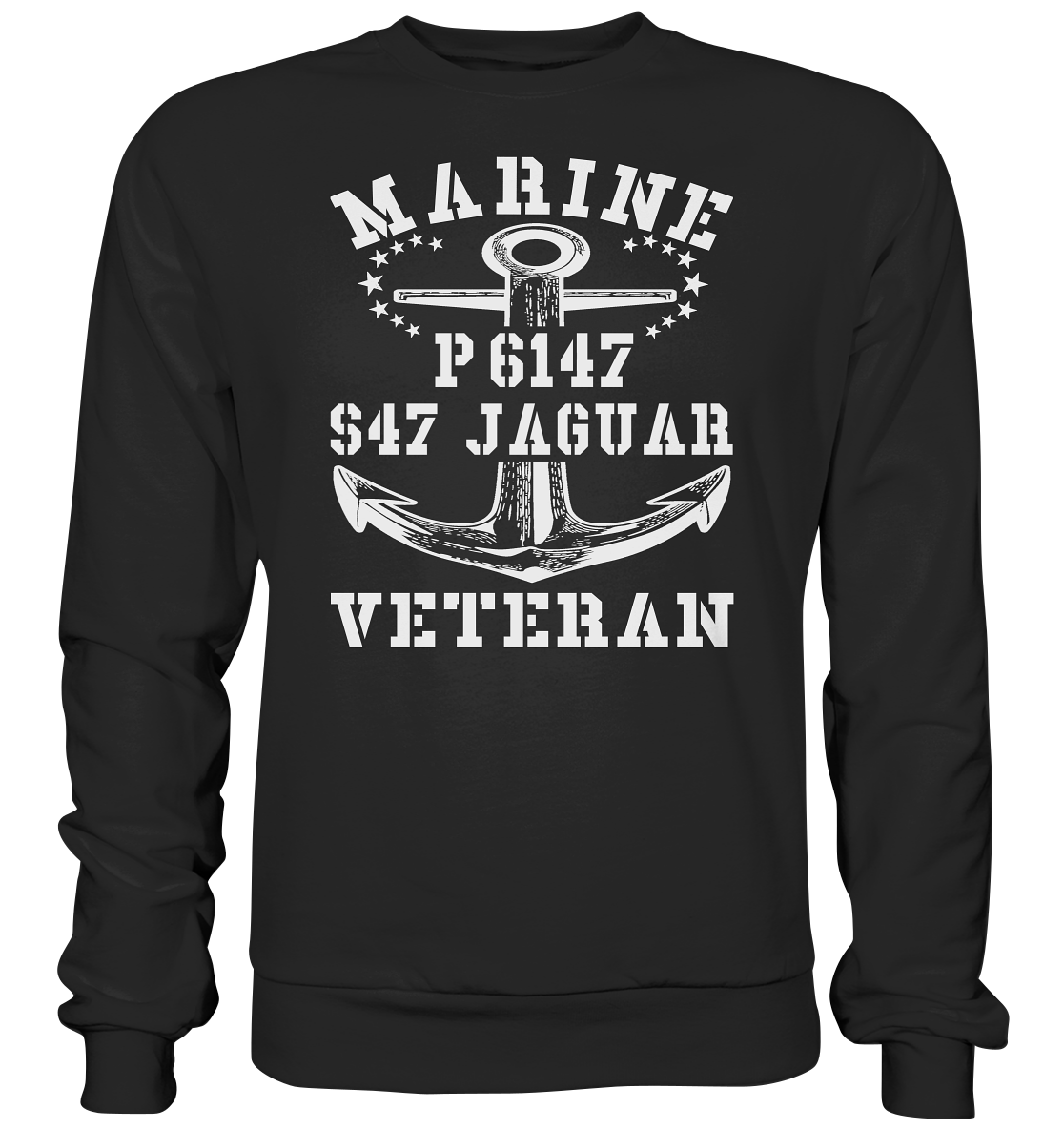P6147 S47 JAGUAR Marine Veteran - Premium Sweatshirt