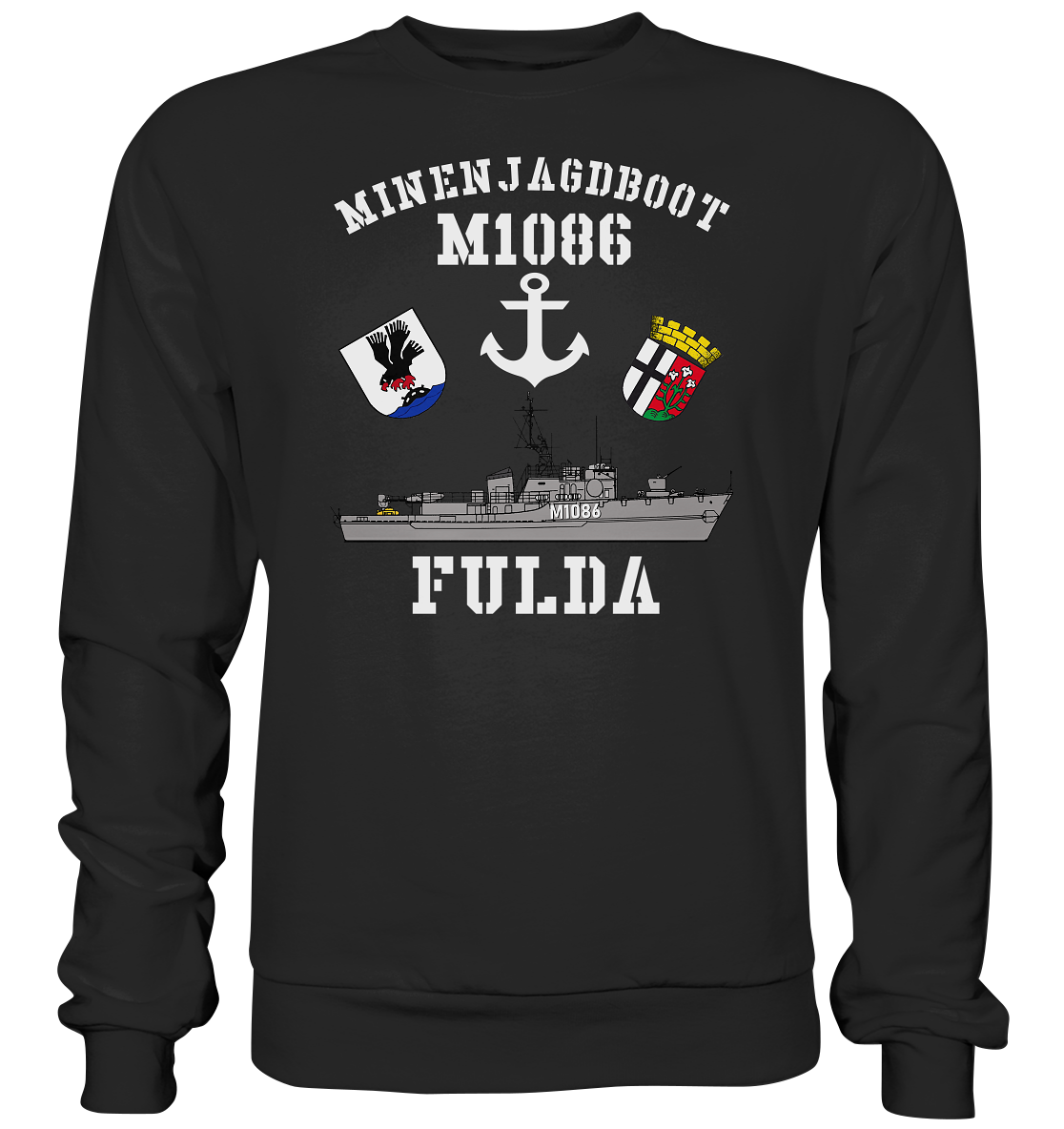 Mij.-Boot M1086 FULDA - Premium Sweatshirt