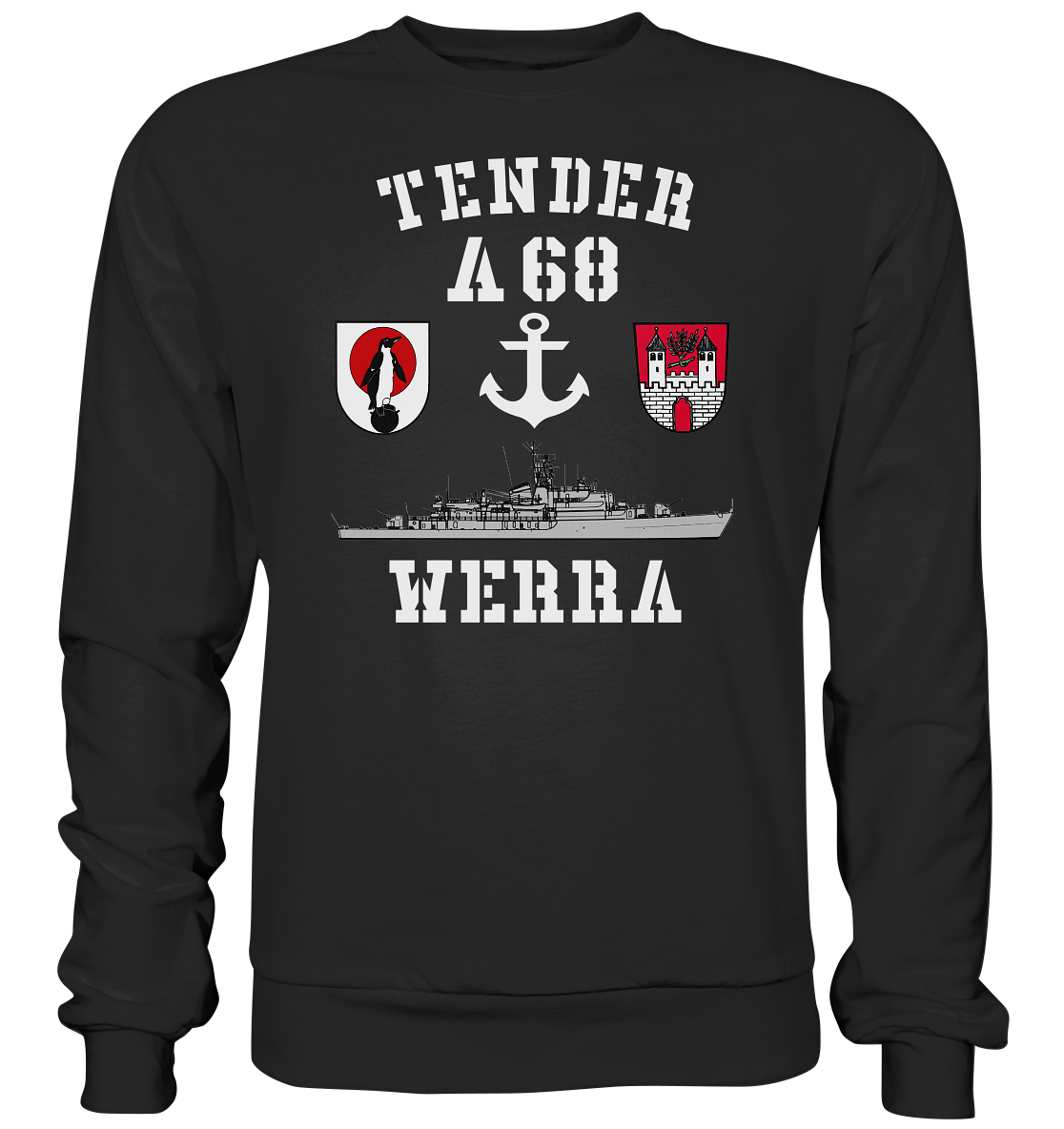 Tender A68 WERRA 6.MSG Anker - Premium Sweatshirt
