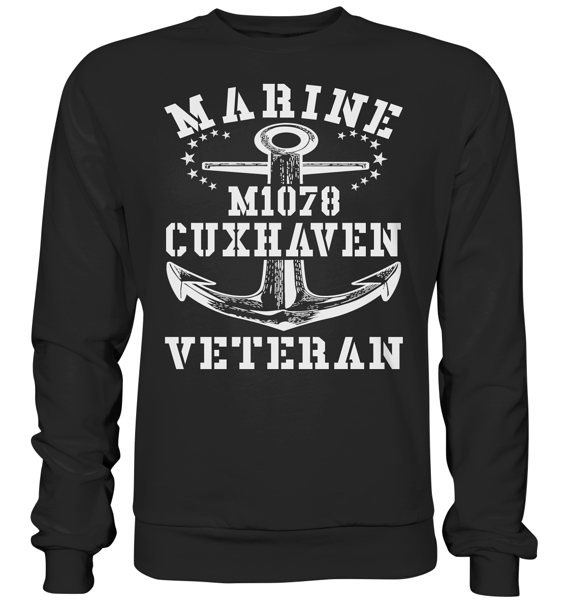 MARINE VETERAN M1078 CUXHAVEN - Premium Sweatshirt