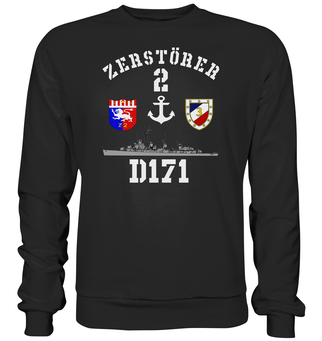 D171 ZERSTÖRER 2 Anker - Premium Sweatshirt
