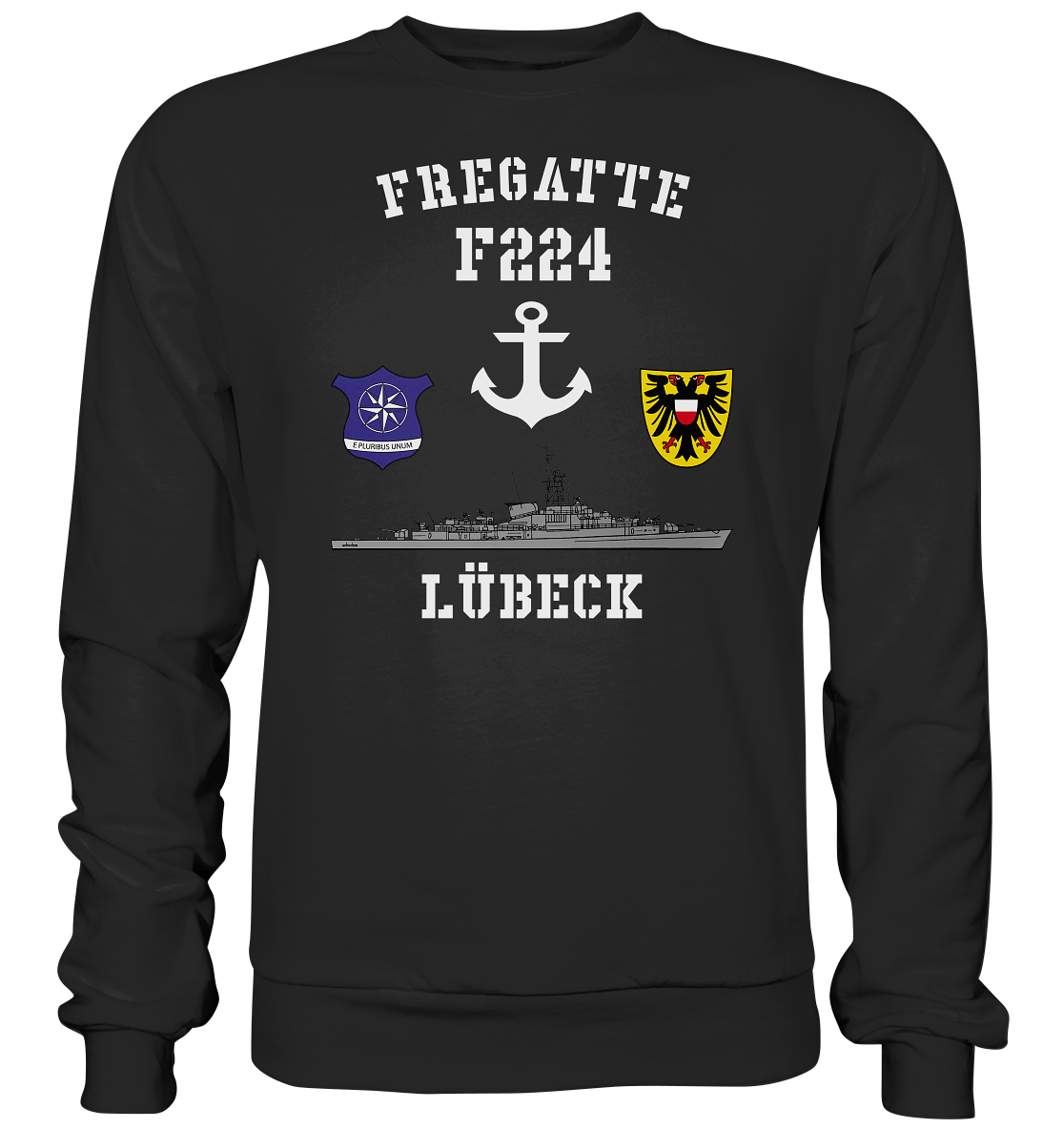 Fregatte F224 LÜBECK Anker - Premium Sweatshirt
