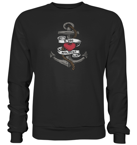 Anker Herz  D186 MÖLDERS - Premium Sweatshirt