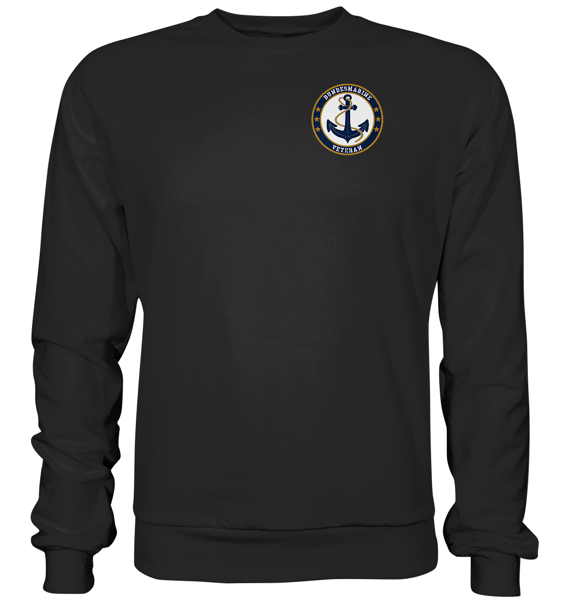 BUNDESMARINE Marine Veteran Brustlogo - Premium Sweatshirt