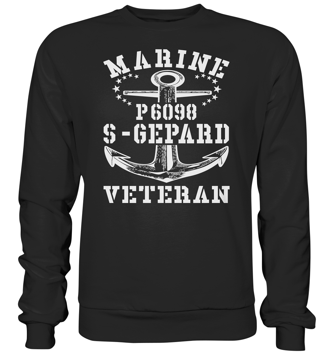 P6098 S-GEPARD Marine Veteran - Premium Sweatshirt