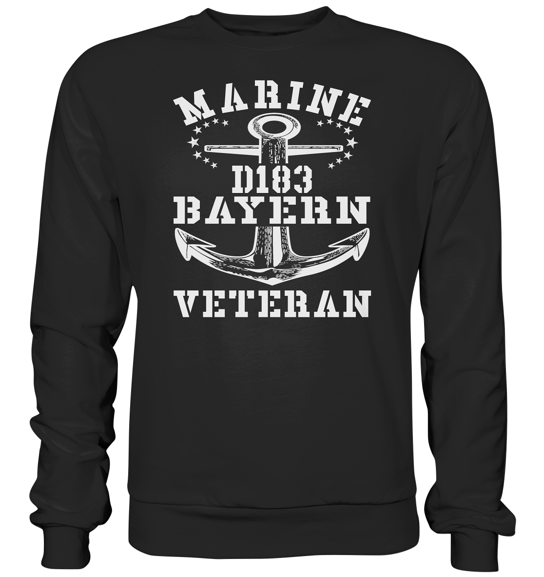 Zerstörer D183 BAYERN Marine Veteran - Premium Sweatshirt