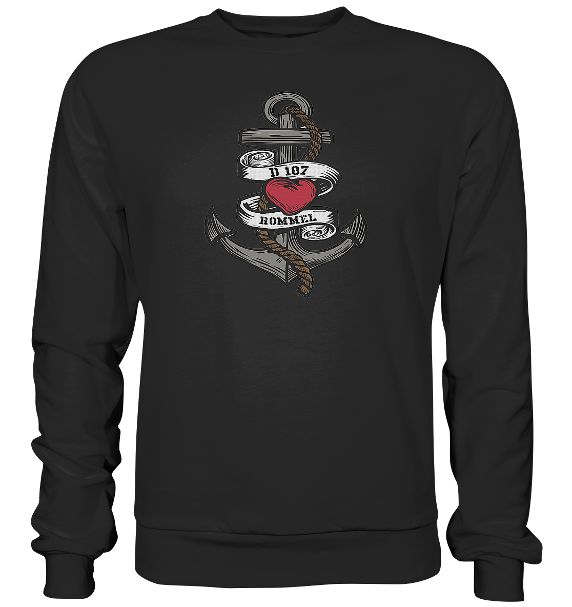 Anker Herz D187 ROMMEL - Premium Sweatshirt