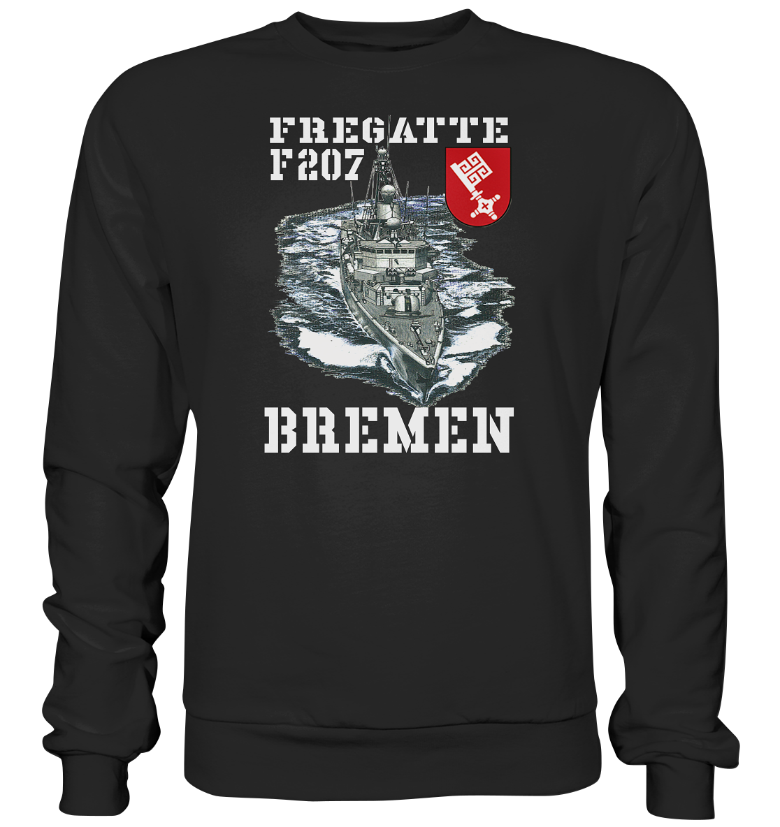 Fregatte F207 BREMEN - Premium Sweatshirt