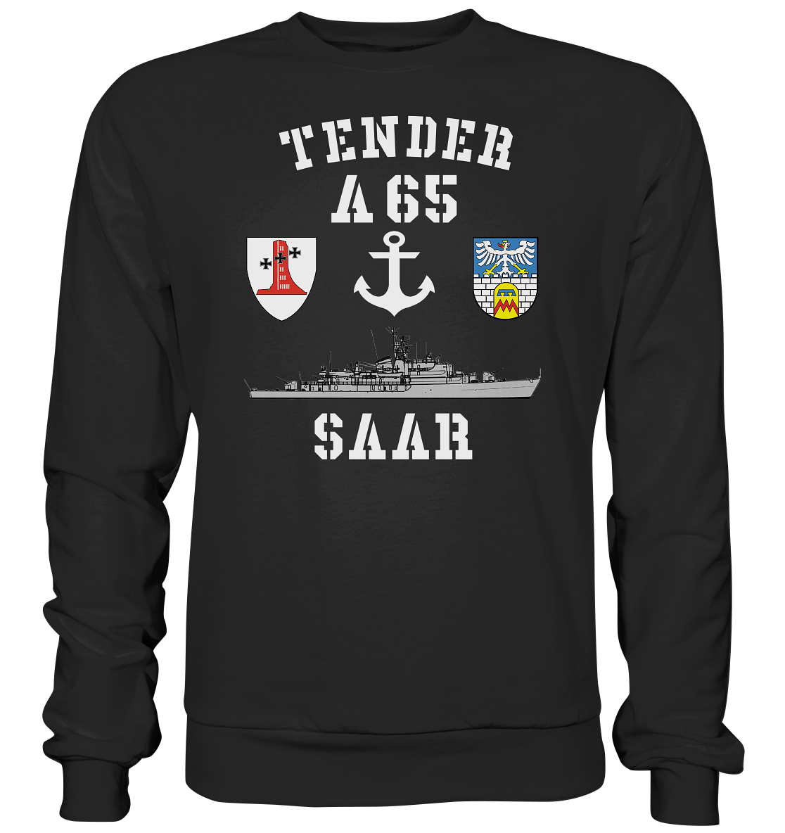 Tender A65 SAAR 1.MSG ANKER - Premium Sweatshirt