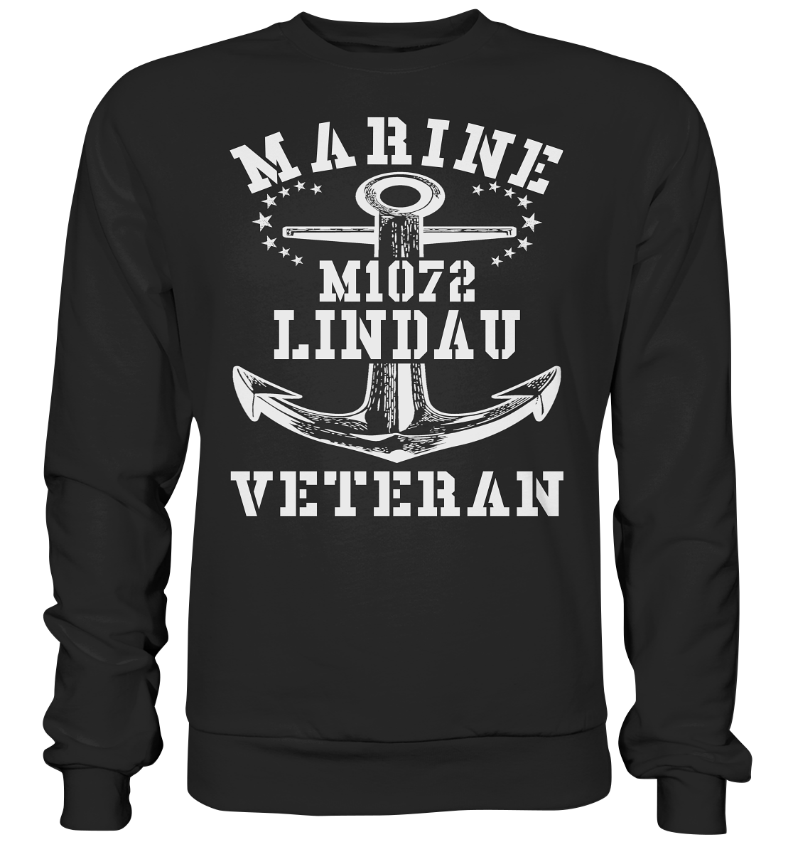MARINE VETERAN M1072 LINDAU - Premium Sweatshirt