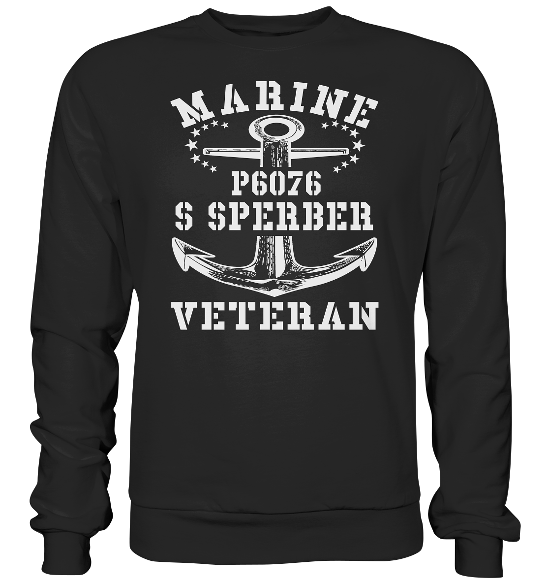 P6076 S SPERBER Marine Veteran - Premium Sweatshirt