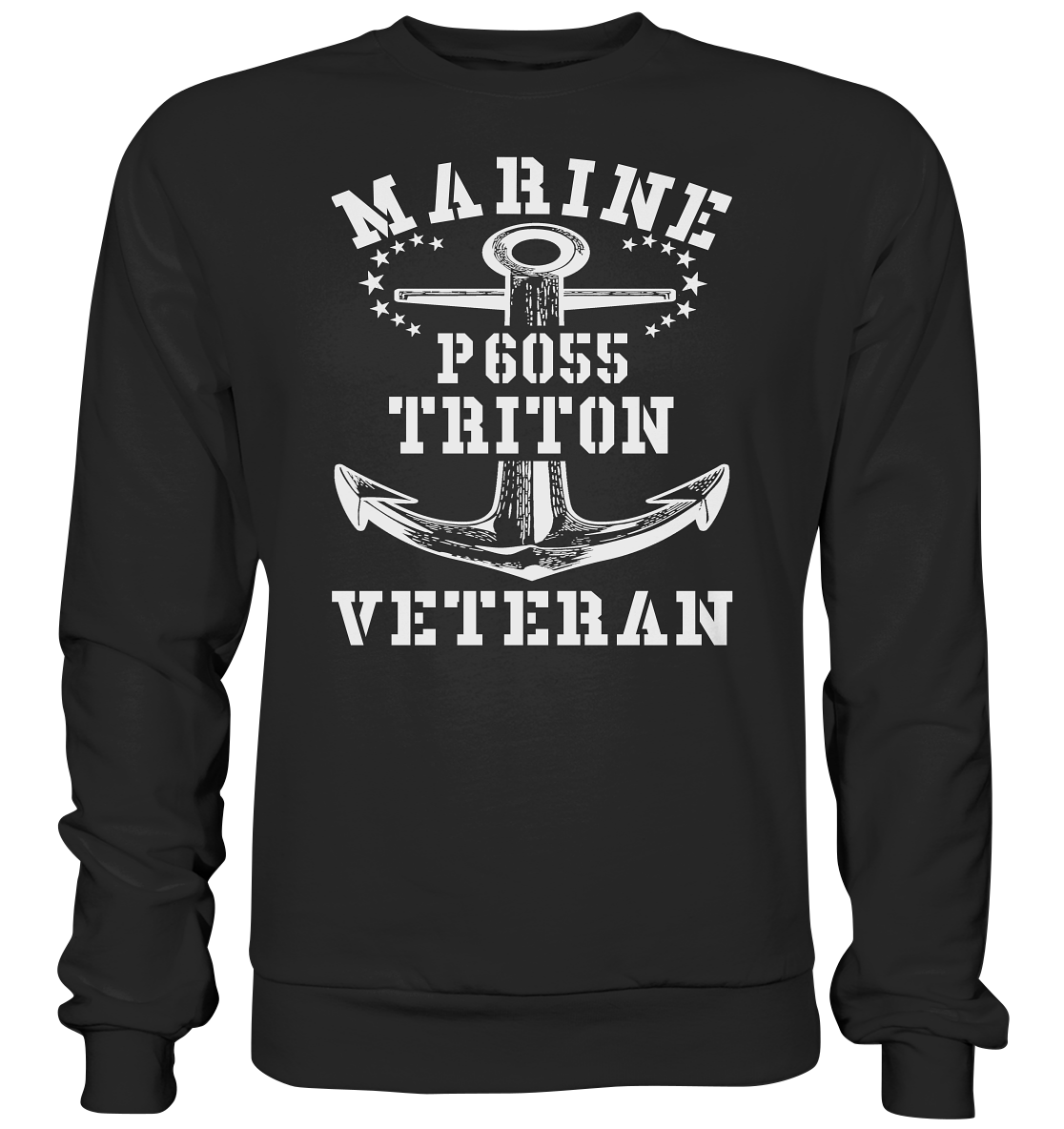 U-Jagdboot P6055 TRITON Marine Veteran - Premium Sweatshirt