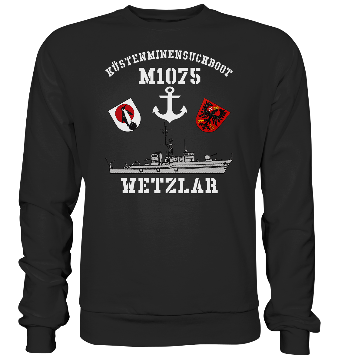 KM-Boot M1075 WETZLAR Anker - Premium Sweatshirt