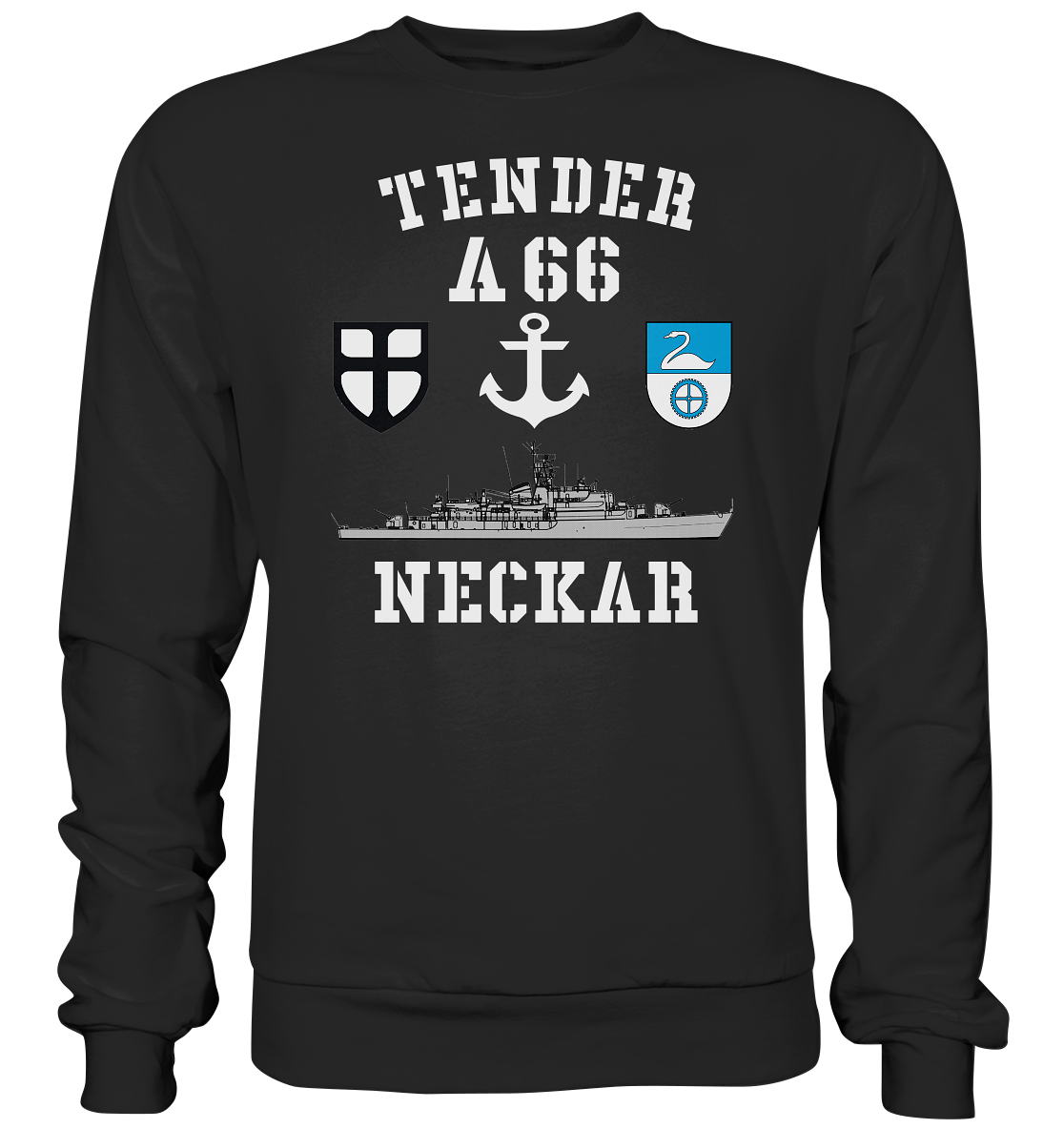 Tender A66 NECKAR 7.SG ANKER - Premium Sweatshirt