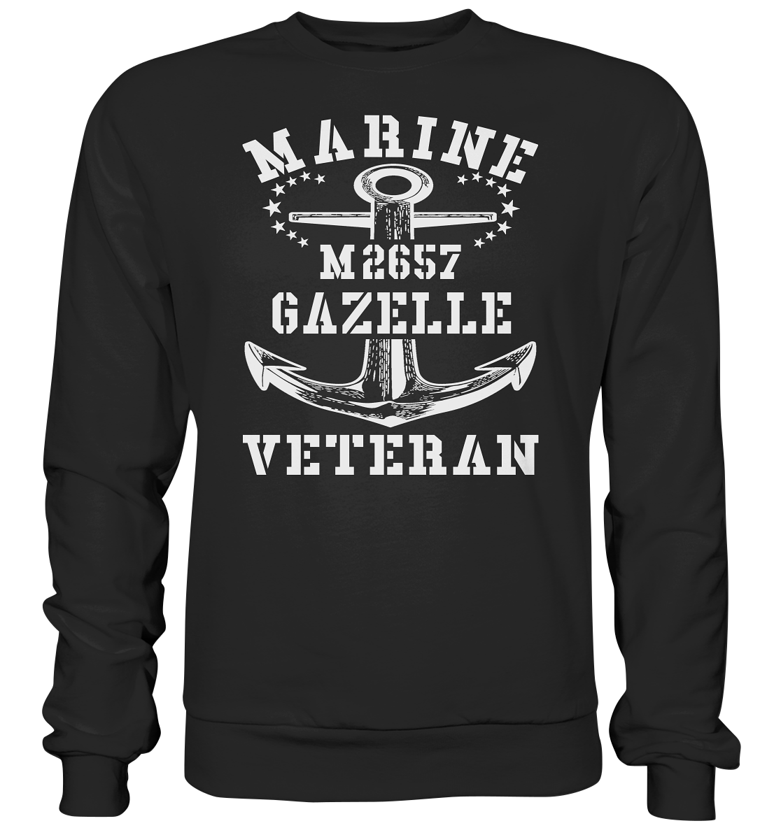 BiMi M2657 GAZELLE Marine Veteran - Premium Sweatshirt