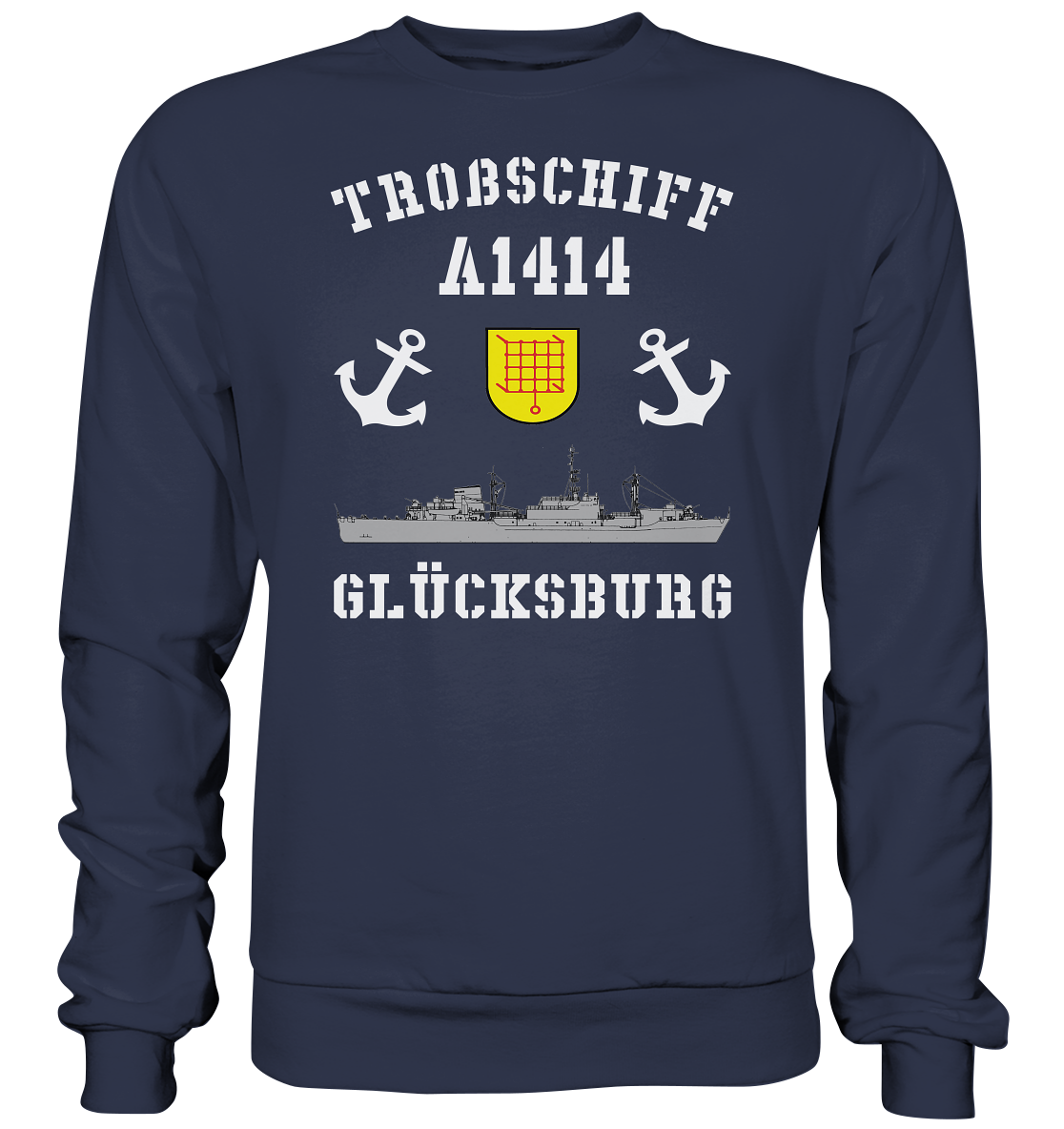 Troßschiff A1414 GLÜCKSBURG - Premium Sweatshirt