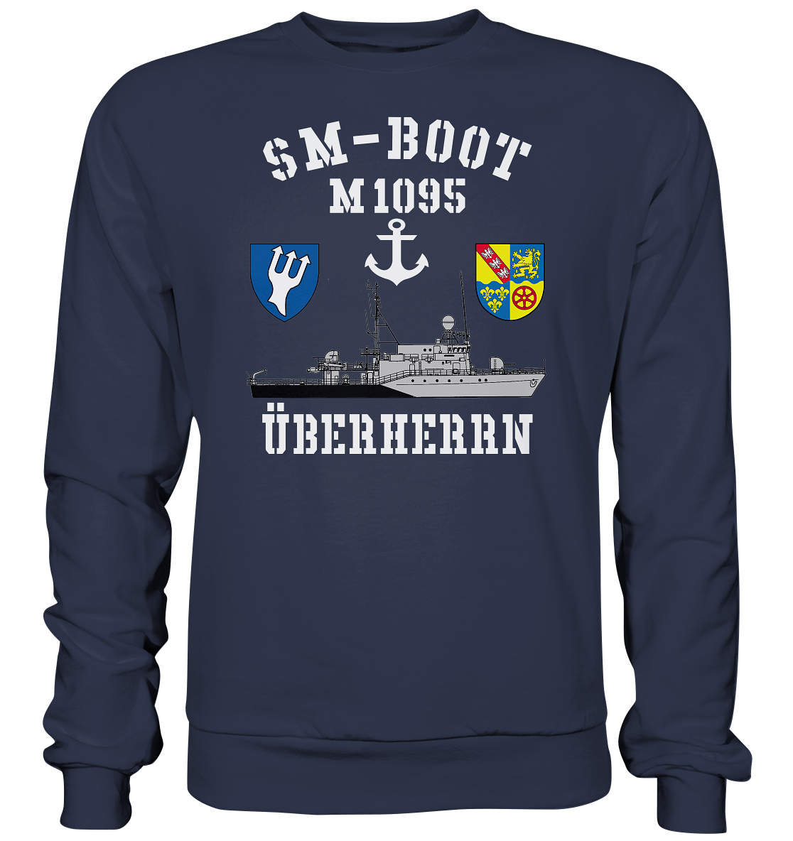 SM-Boot M1095 ÜBERHERRN Anker - Premium Sweatshirt