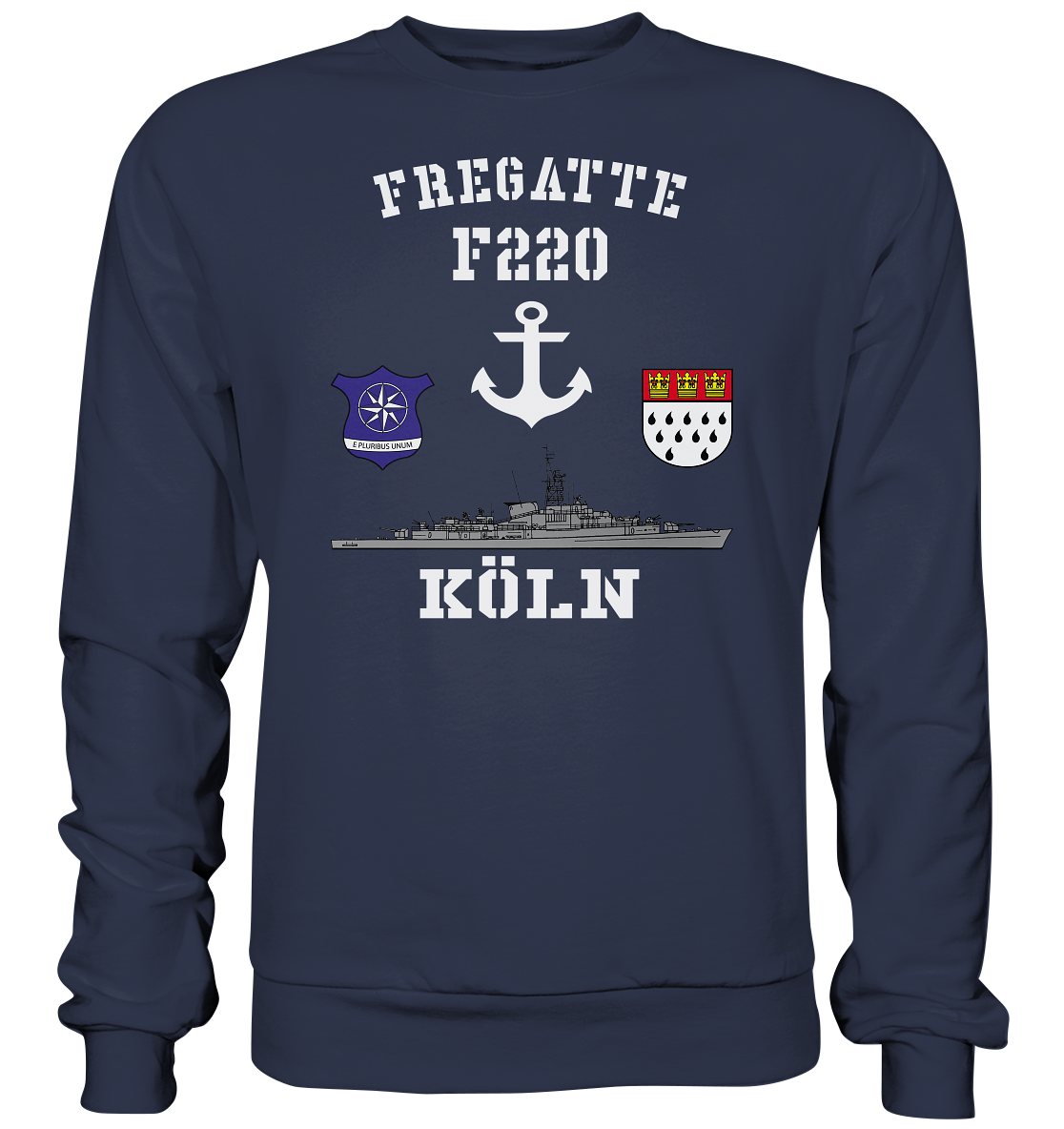 Fregatte F220 KÖLN Anker - Premium Sweatshirt
