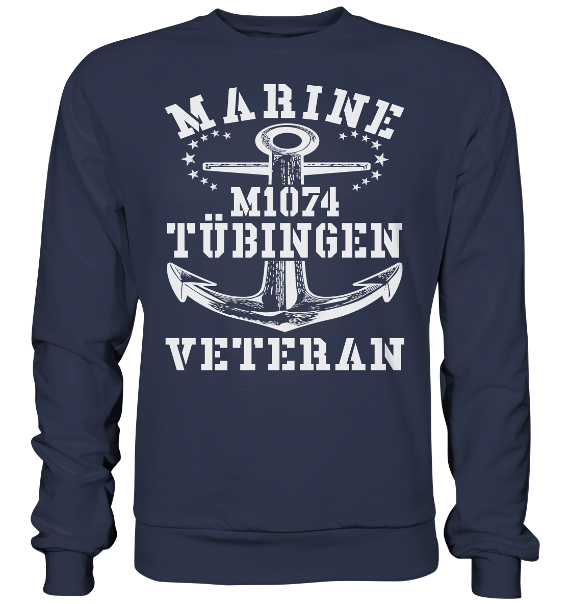 MARINE VETERAN M1074 TÜBINGEN - Premium Sweatshirt