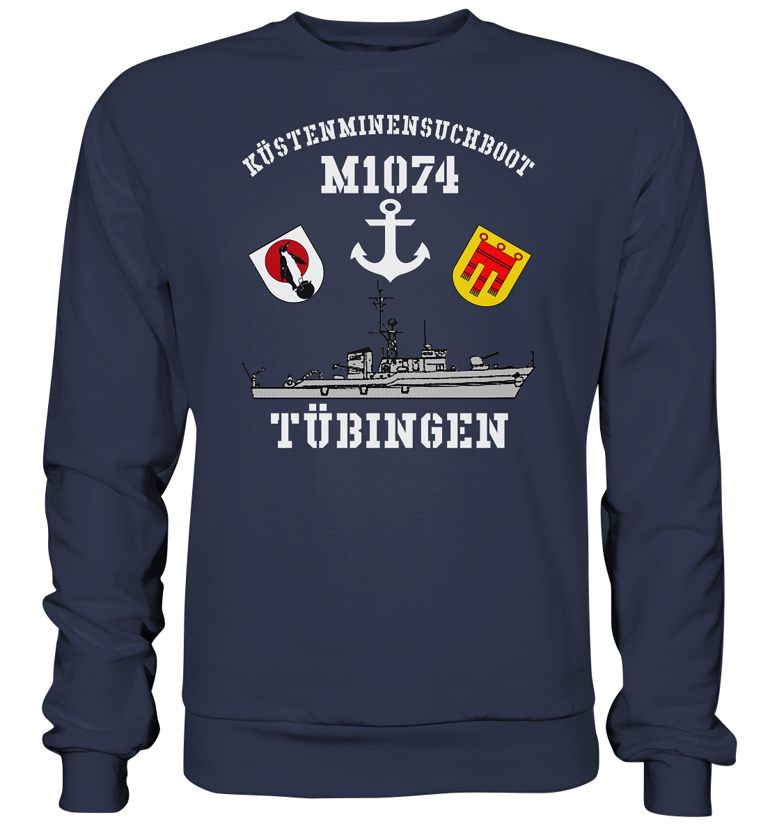 KM-Boot M1074 TÜBINGEN Anker - Premium Sweatshirt