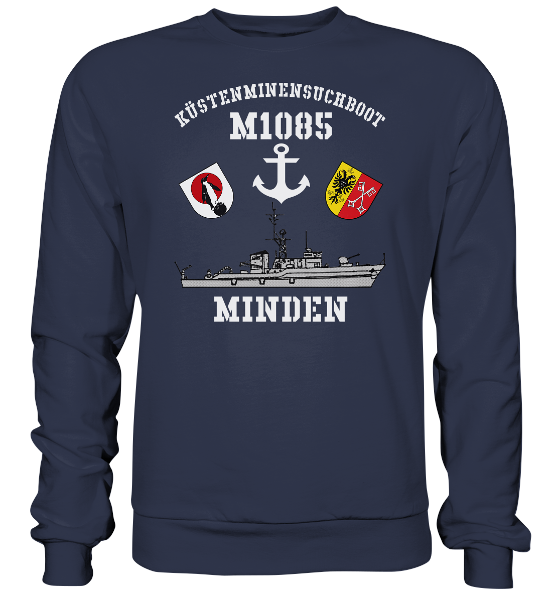 KM-Boot M1085 MINDEN Anker - Premium Sweatshirt