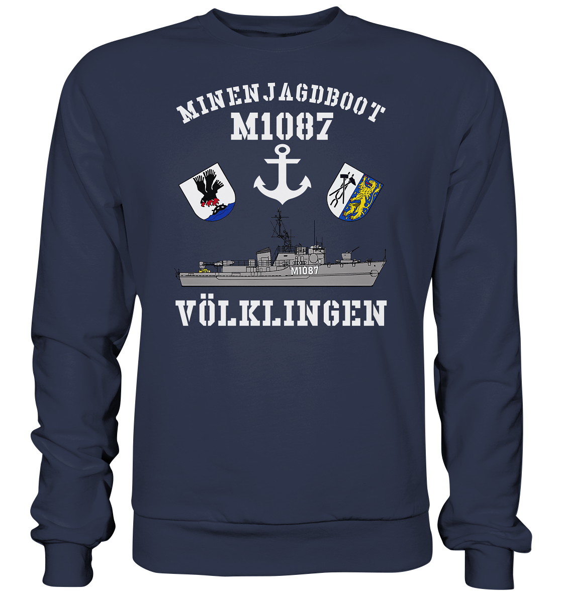 Mij.-Boot M1087 VÖLKLINGEN - Premium Sweatshirt