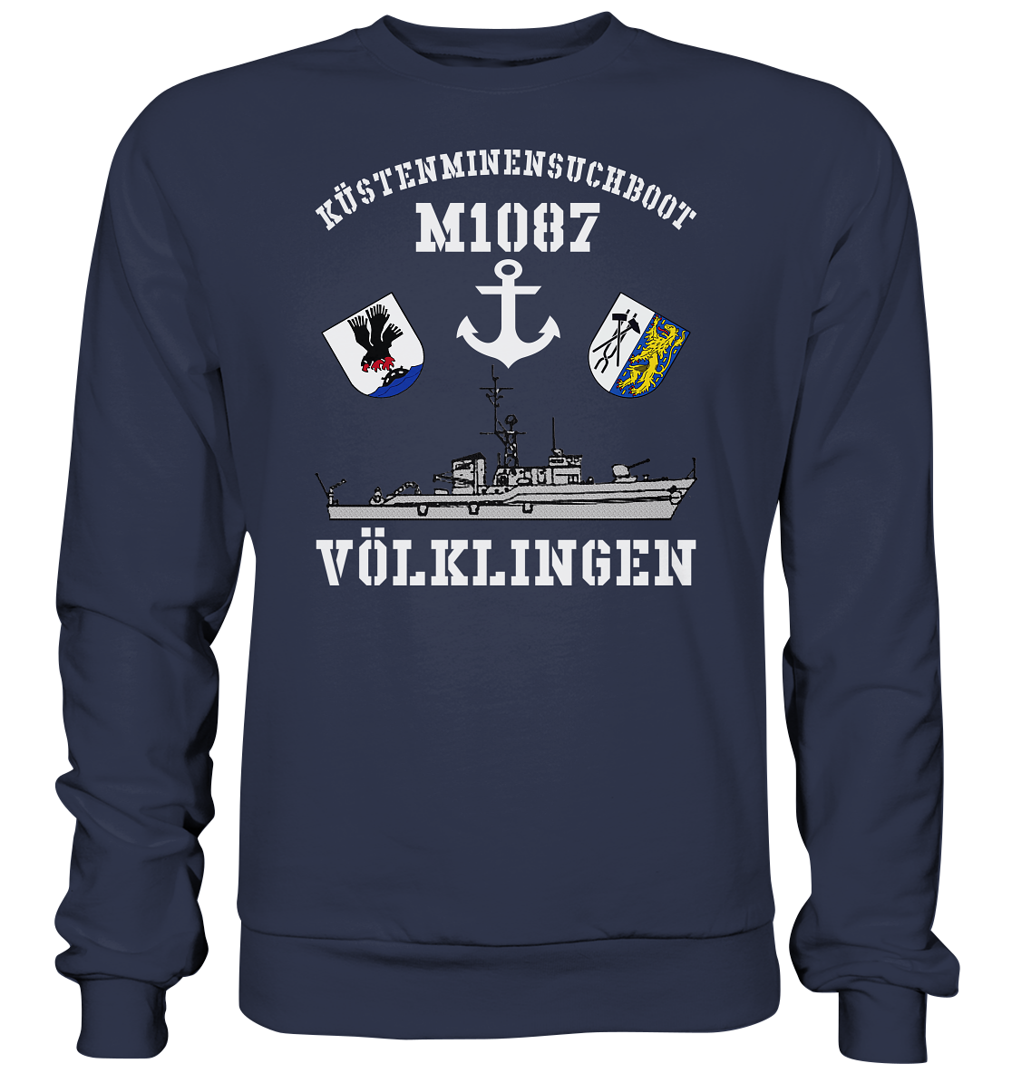 KM-Boot M1087 VÖLKLINGEN - Premium Sweatshirt