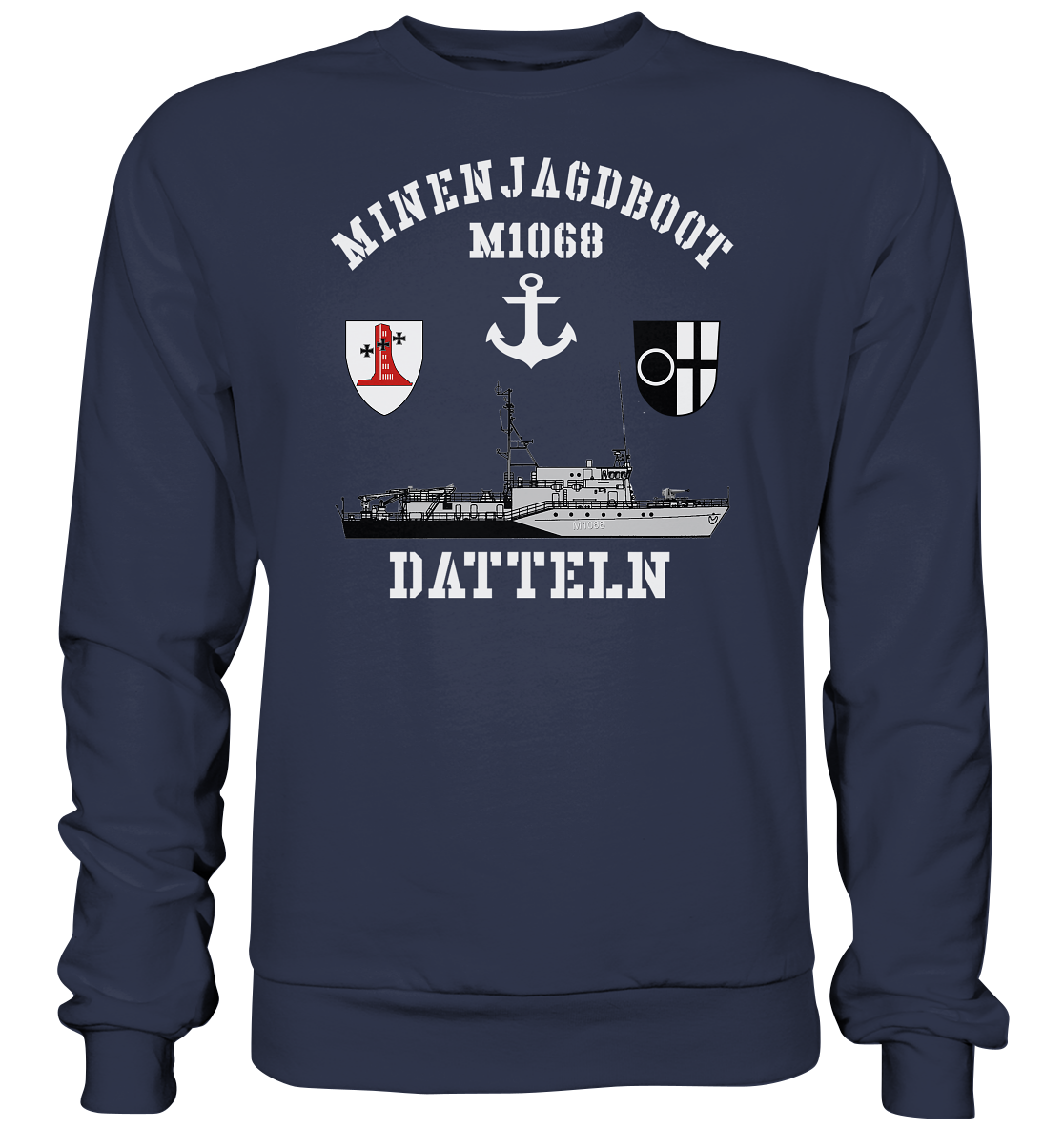 Mij.-Boot M1068 DATTELN Anker 1.MSG - Premium Sweatshirt