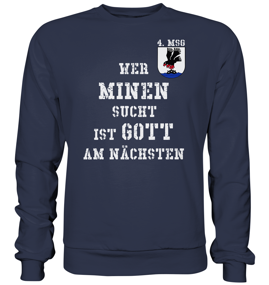 4. Minensuchgeschwader - Premium Sweatshirt