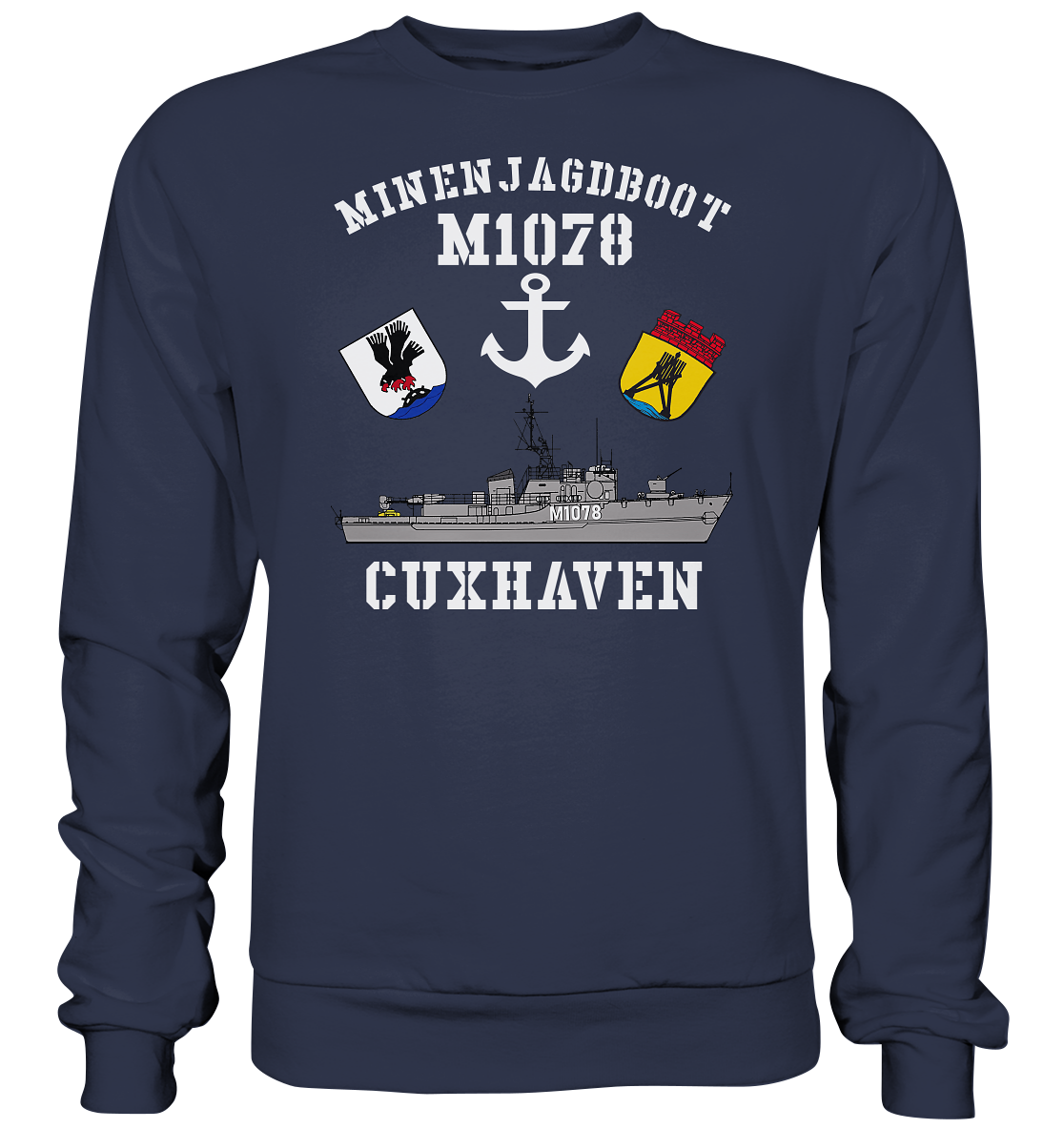 Mij.-Boot M1078 CUXHAVEN - Premium Sweatshirt
