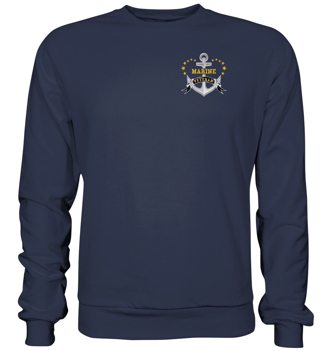 ANKER MARINE VETERAN Brustlogo - Premium Sweatshirt