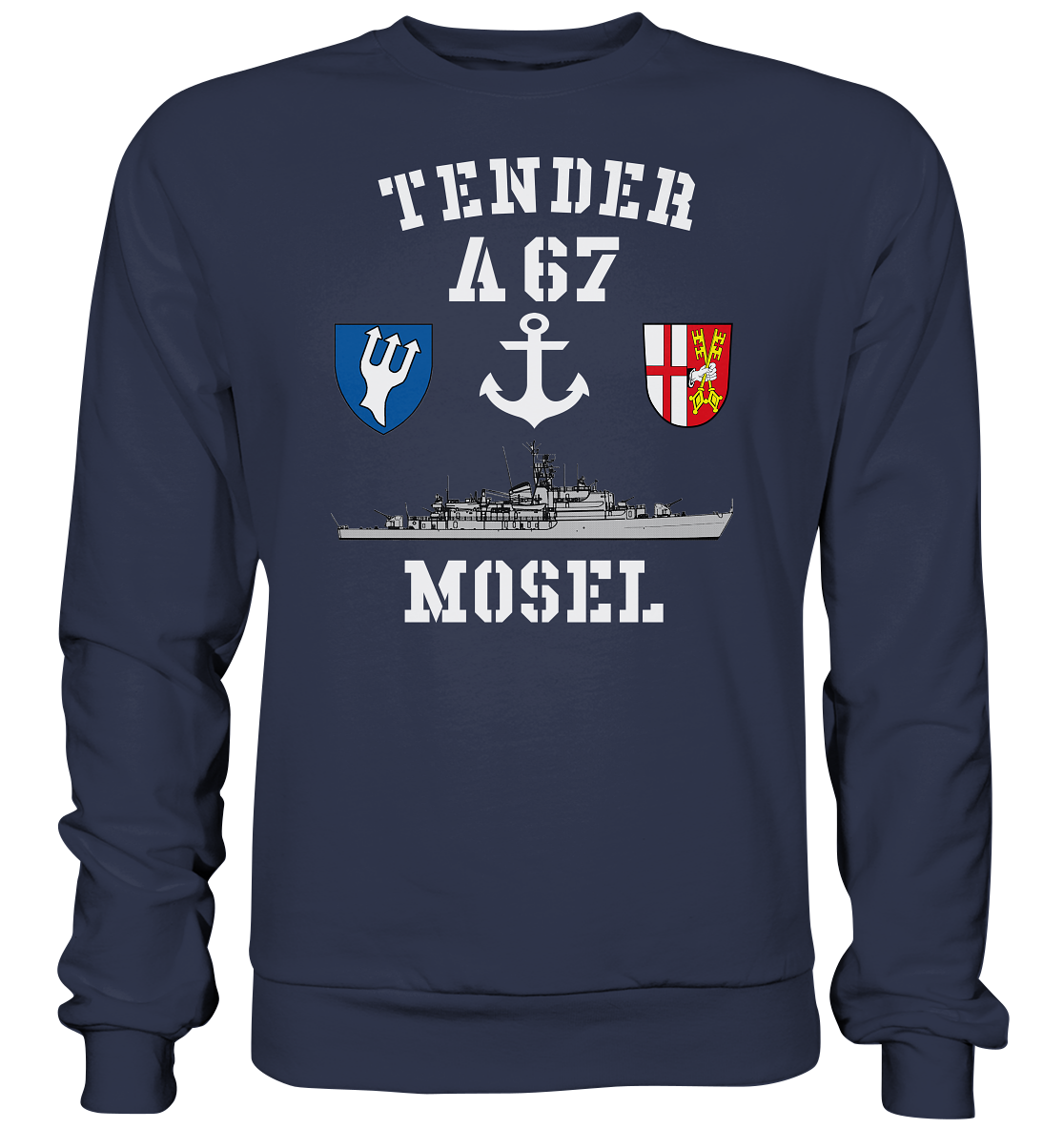 Tender A67 MOSEL 5.MSG ANKER - Premium Sweatshirt