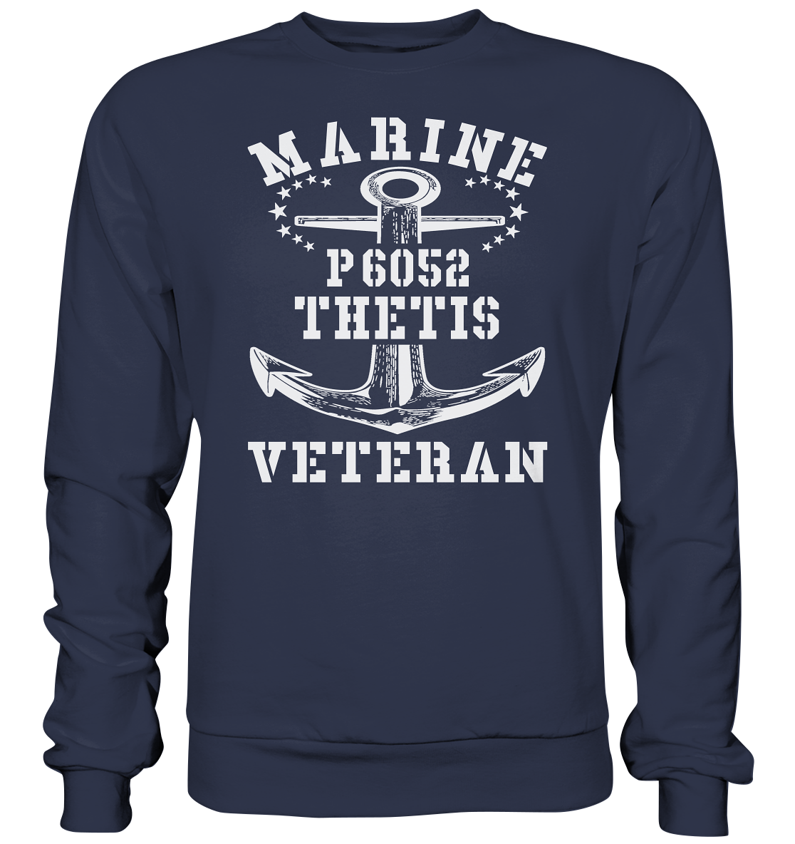 U-Jagdboot P6052 THETIS Marine Veteran - Premium Sweatshirt