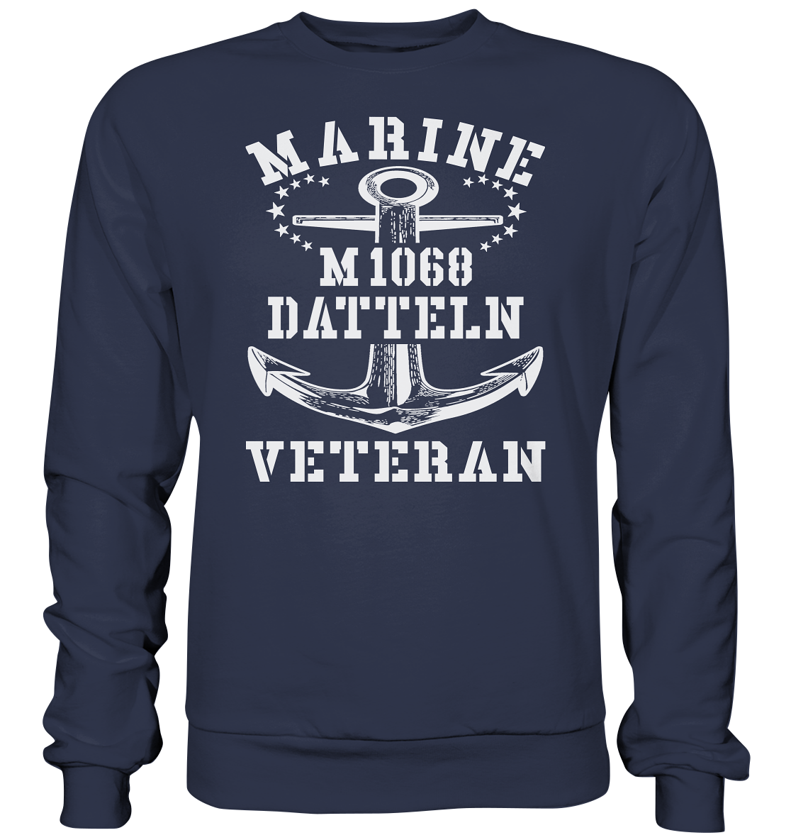 Mij.-Boot M1068 DATTELN Marine Veteran - Premium Sweatshirt