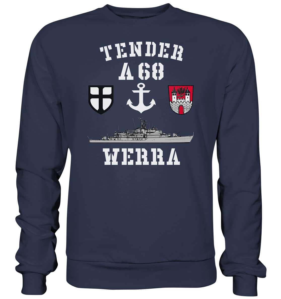 Tender A68 WERRA 7.SG Anker - Premium Sweatshirt