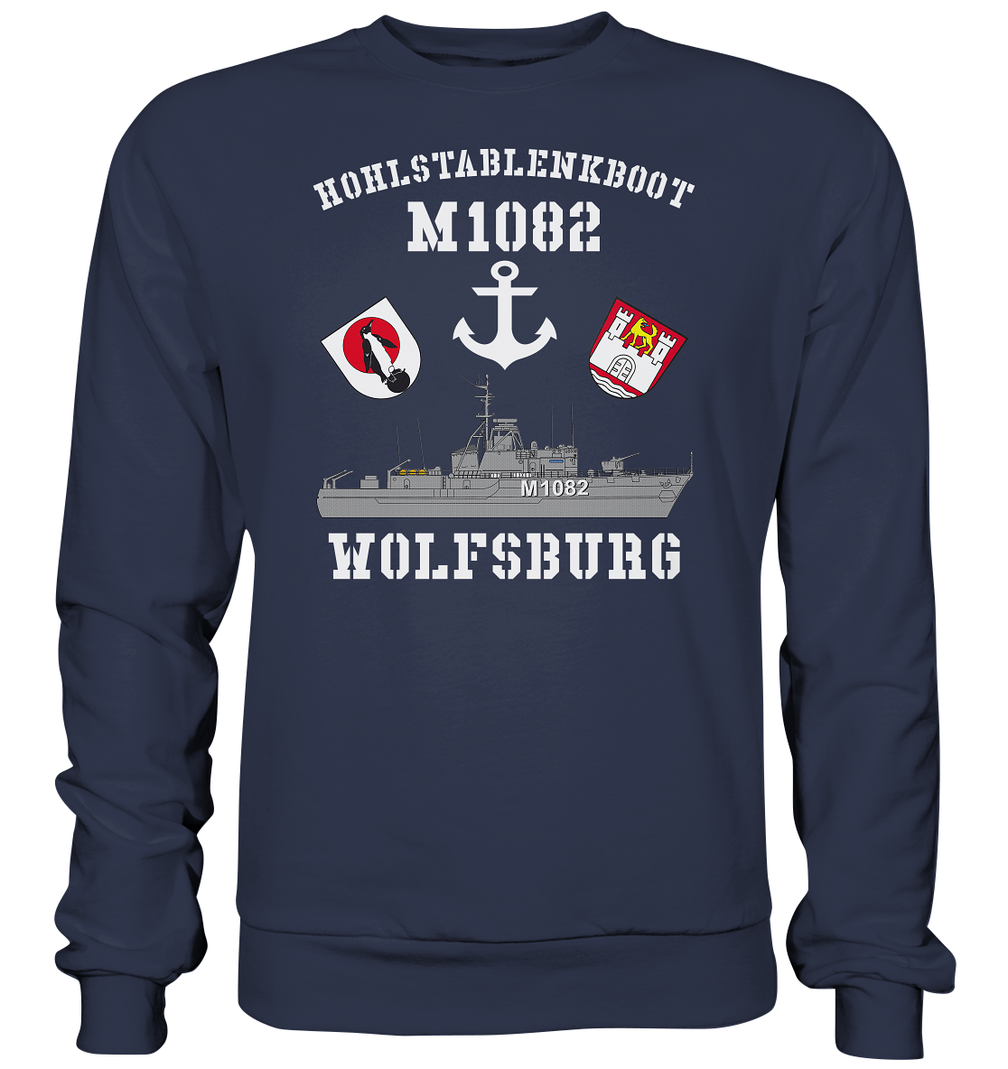 M1082 HL-Boot WOLFSBURG - Premium Sweatshirt